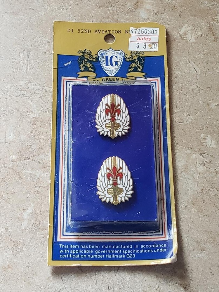 52nd Aviation Battalion Crest DUI (Sealed)