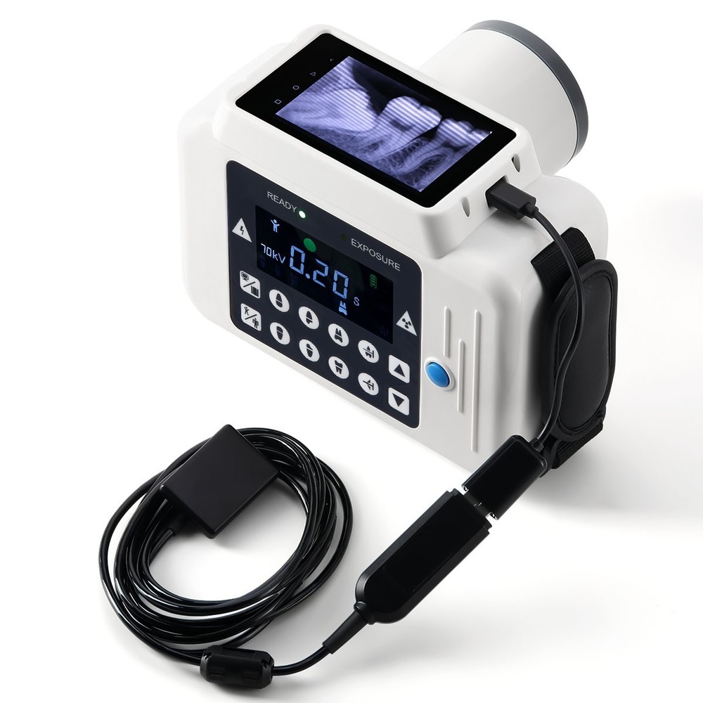 Dental X Mobile Unit Machine System Ray Frequency No Shield wIth Sensor Size 2.0