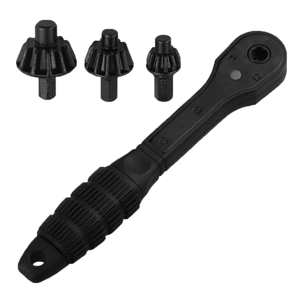 Universal 2-in-1 Ratchet Spanner Chuck Key Replacement Set for Various Drills
