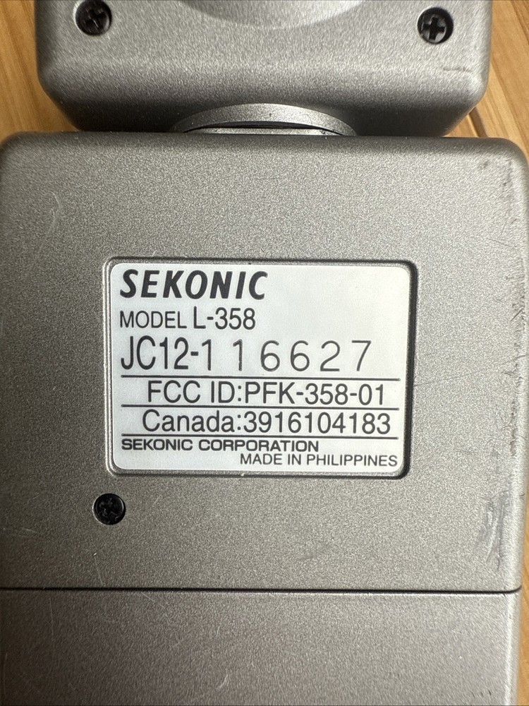 SEKONIC L-358 Flash Master Digital Light Meter From JAPAN