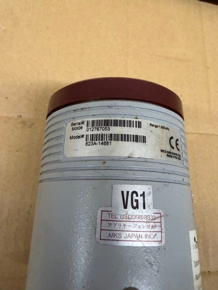 MKS Baratron Zero 623 623A-14681 CAPACITANCE MANOMETER As Is From Japan