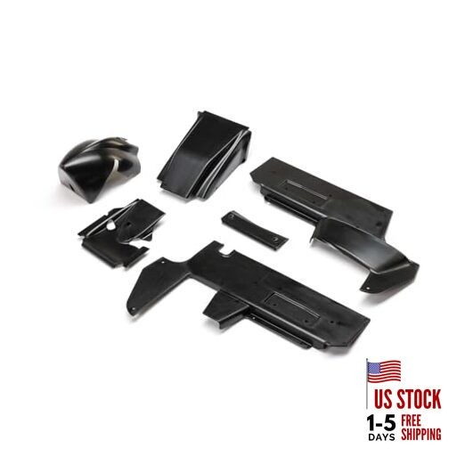 Body Panel Set Black 22S Sprint Car LOS-1888