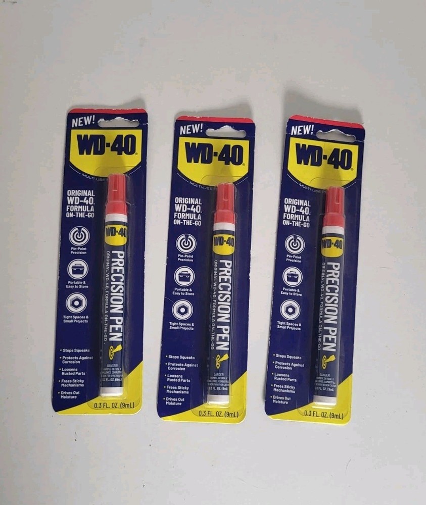 WD-40 Precision Pen 0.3 FL OZ 9mL - 3 PACK