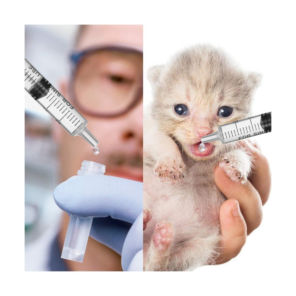 3ml Plastic Syringe Without Needle for Liquid - Measuring Syringes with Caps ...