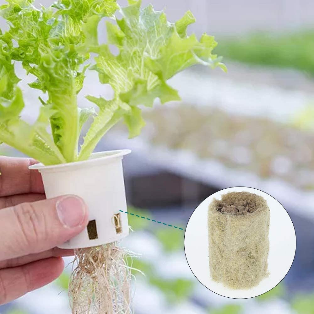 100 Pcs Seed Starting Rockwool Cubes Soilless Culture Strong Plant Propagation f
