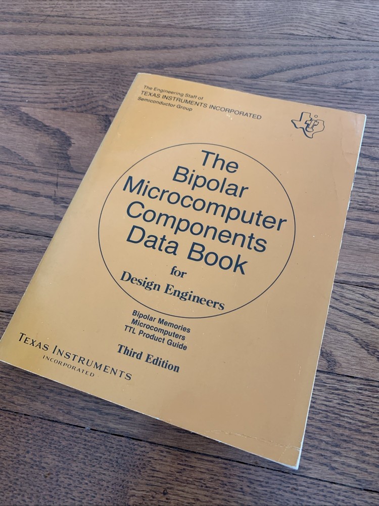 Bipolar Microcomputer Components Data Book for Design Engineers, 3rd Ed.