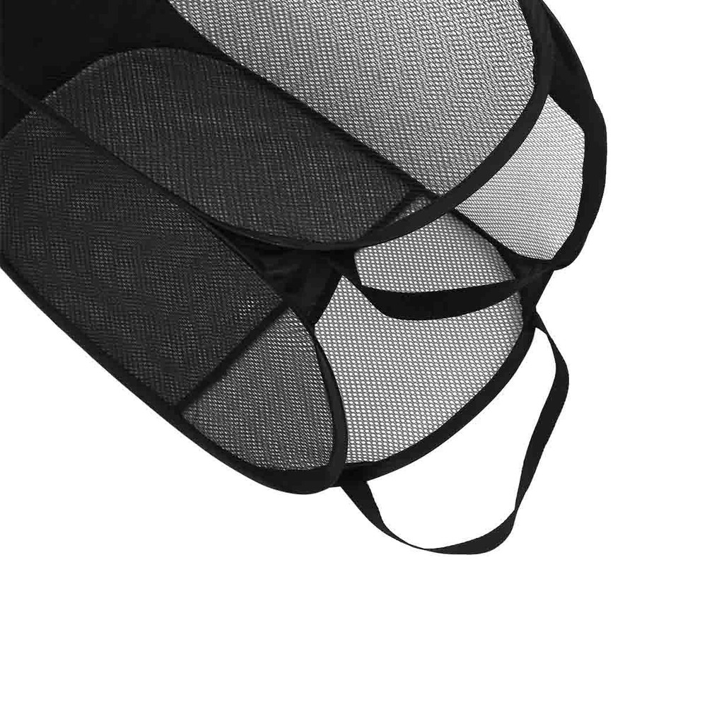 Convenient and practical foldable mesh pop-up laundry basket (Black | 2-Pack)