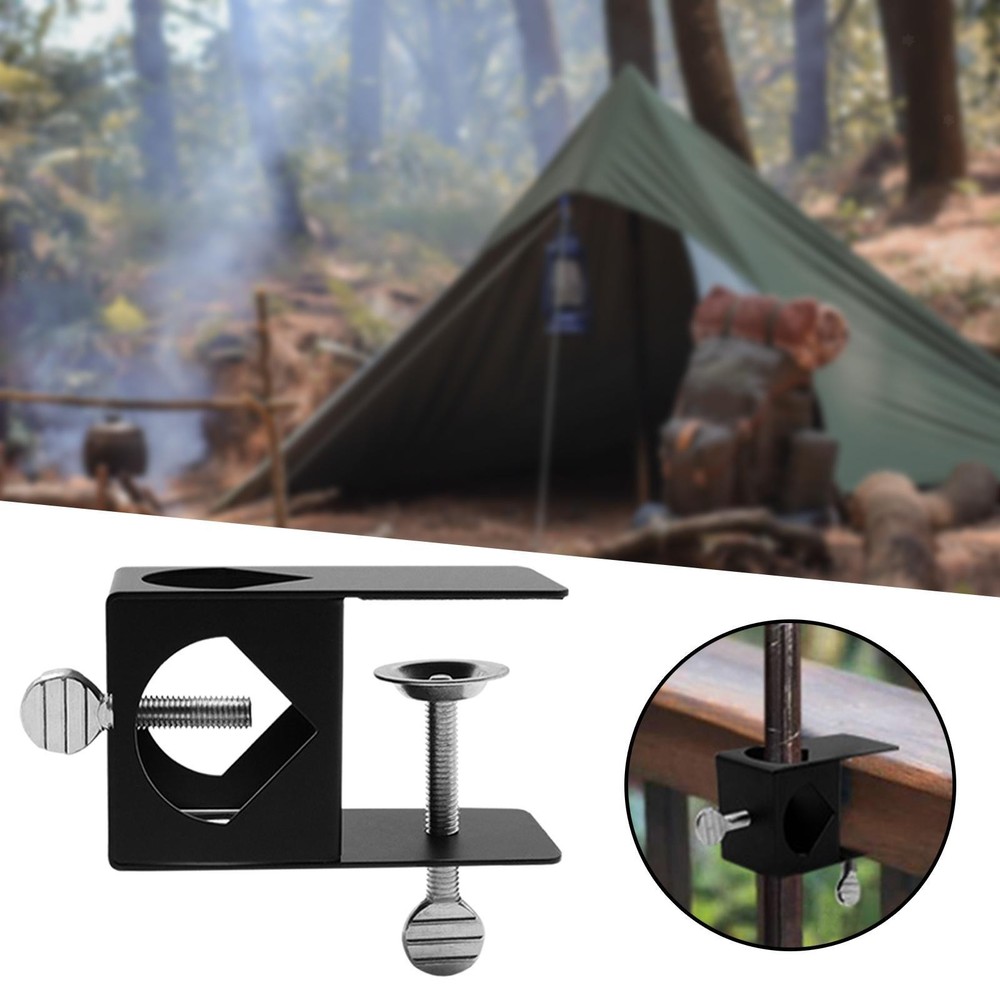 Table Pole Clamp Universal Deck Clamp Boat Umbrella Mount