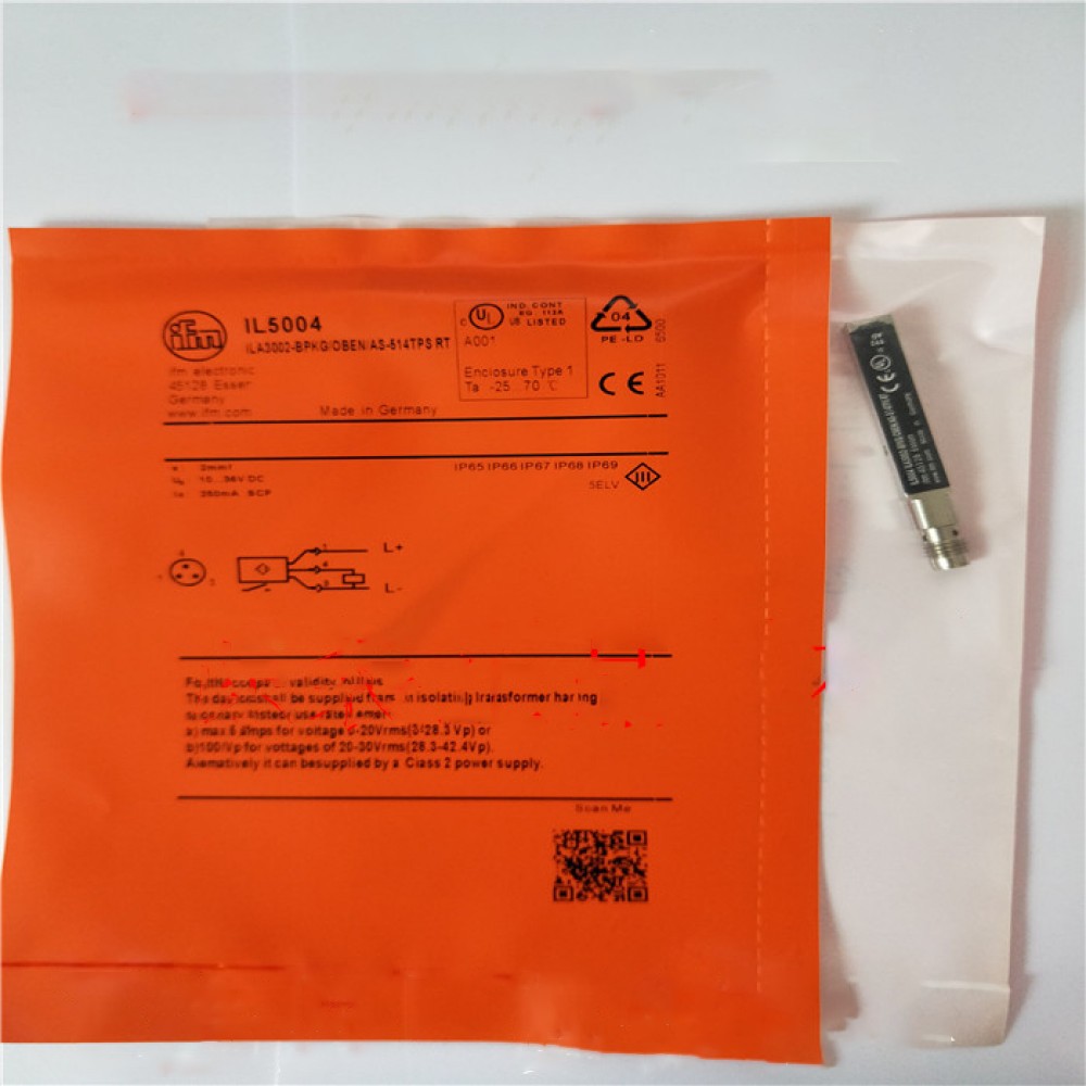 IFM IL5004 Proximity Switch Sensor - New Condition