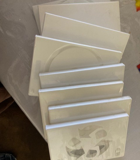 Empty DVD Cases In Good Condition, 8 count