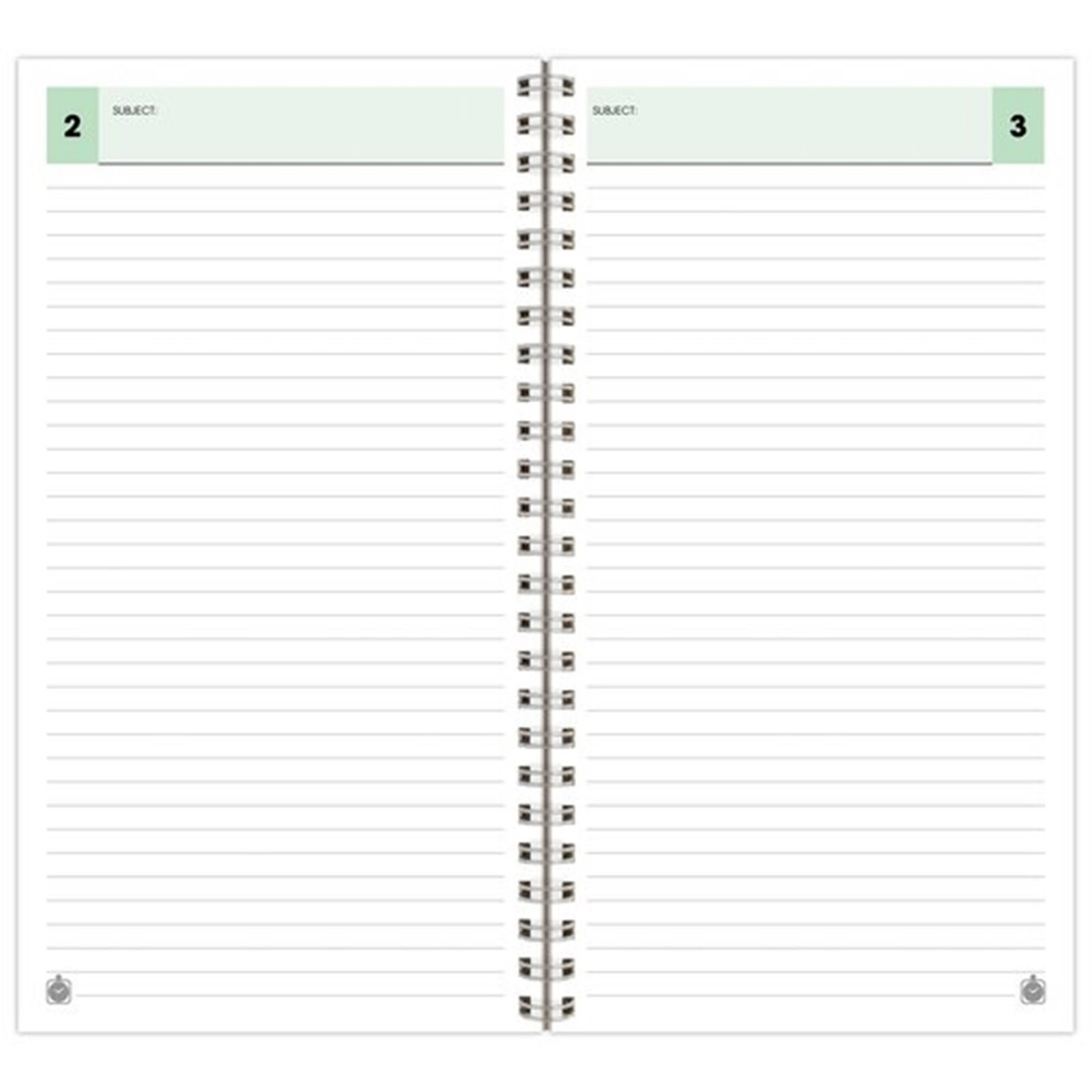 Day-Timer All Purpose Pocket Notes, Black, Pocket Size, 3 1/2" x 6 1/2", 3 Pack