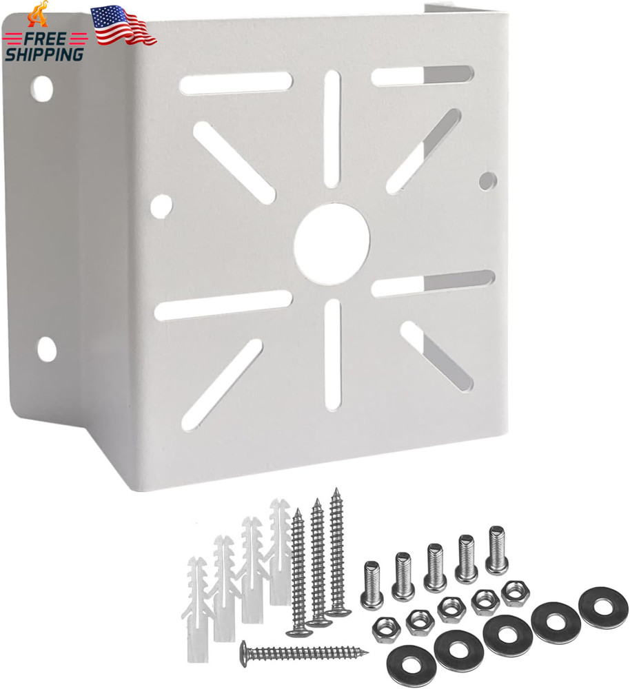 Witi Universal Corner Mount for Security Camera, Solid Metal Mounting Corner Bra