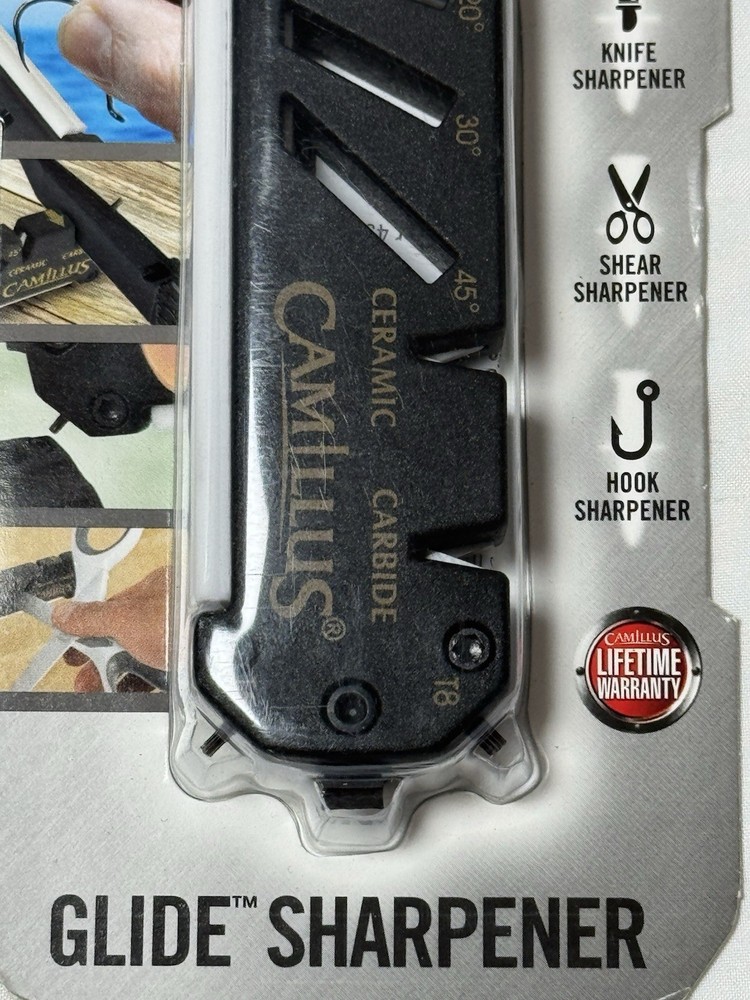 Camillus Glide Sharpener Knife Sharpening Tool Knife Sharpening System New