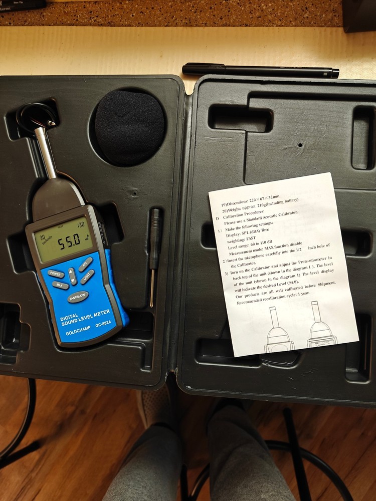 GoldChamp - Digital Sound Level meter