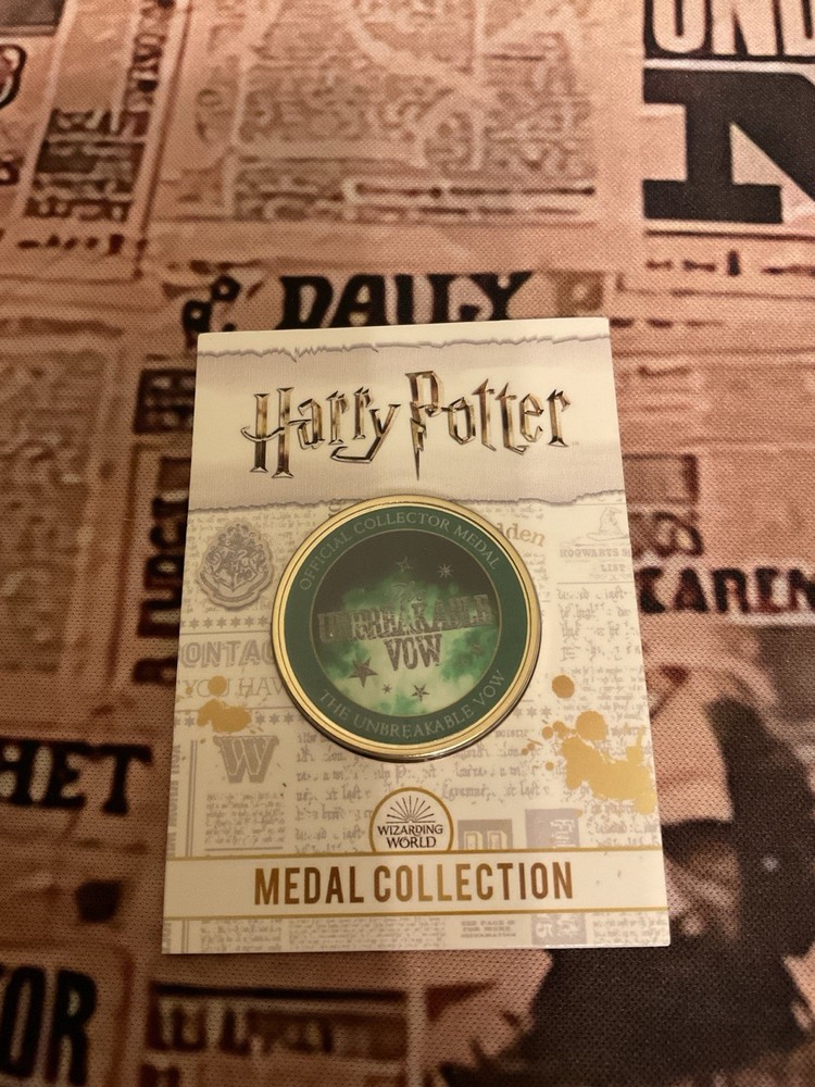 Harry Potter Medal Collection Unbreakable Vow