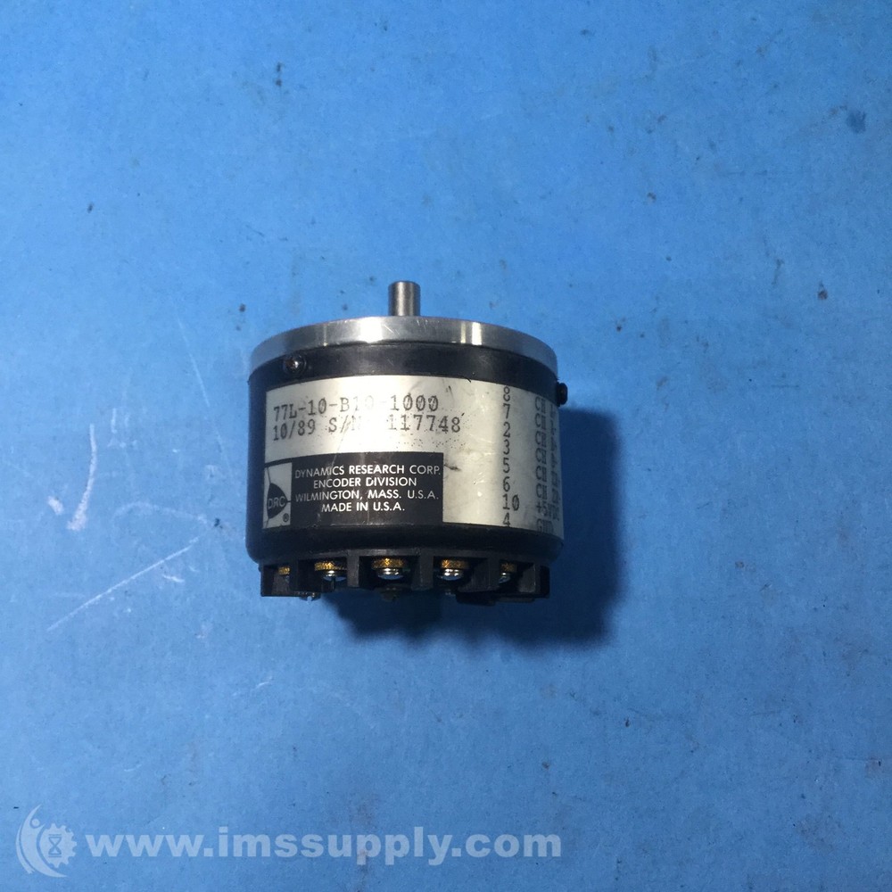 Dynamics Research 77L-10-B10-1000 Rotary Encoder USIP