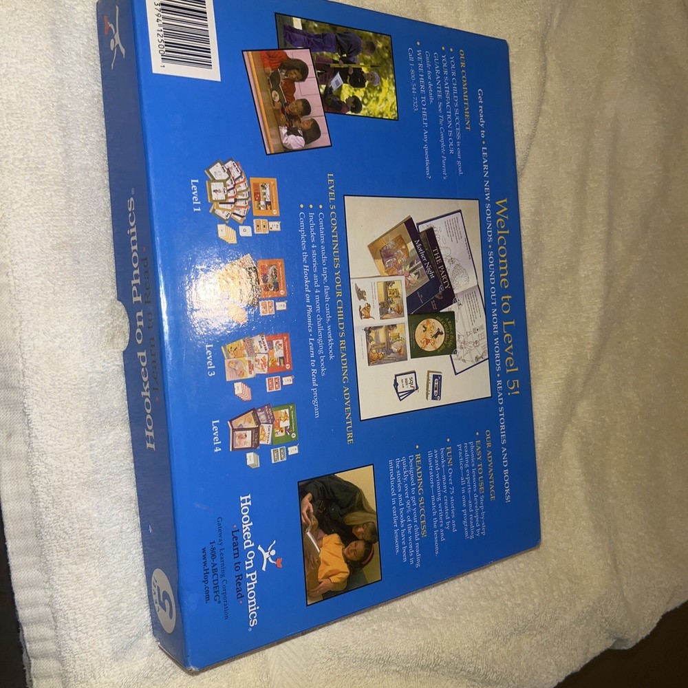Hooked on Phonics Learn to Read Level 5 New Complete