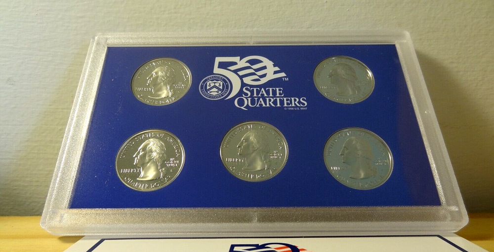 2006 US Clad Quarter Proof Set Coins in Original Mint Packaging