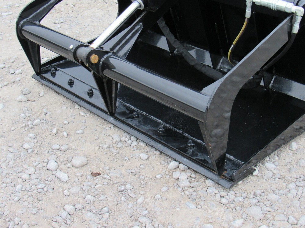 48" Solid Bottom Bucket Grapple Attachment Fits Toro Dingo Mini Skid Steer
