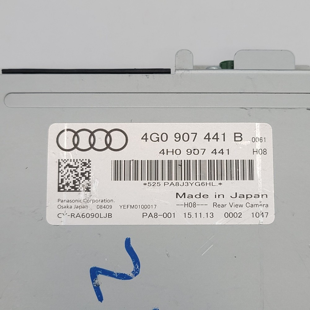 2012 - 2015 AUDI A6 QUATTRO REAR VIEW Reverse Camera Control Module