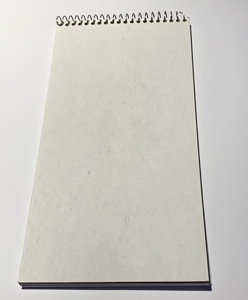 NYU Libraries Notepad Spring Wirebound Notebook