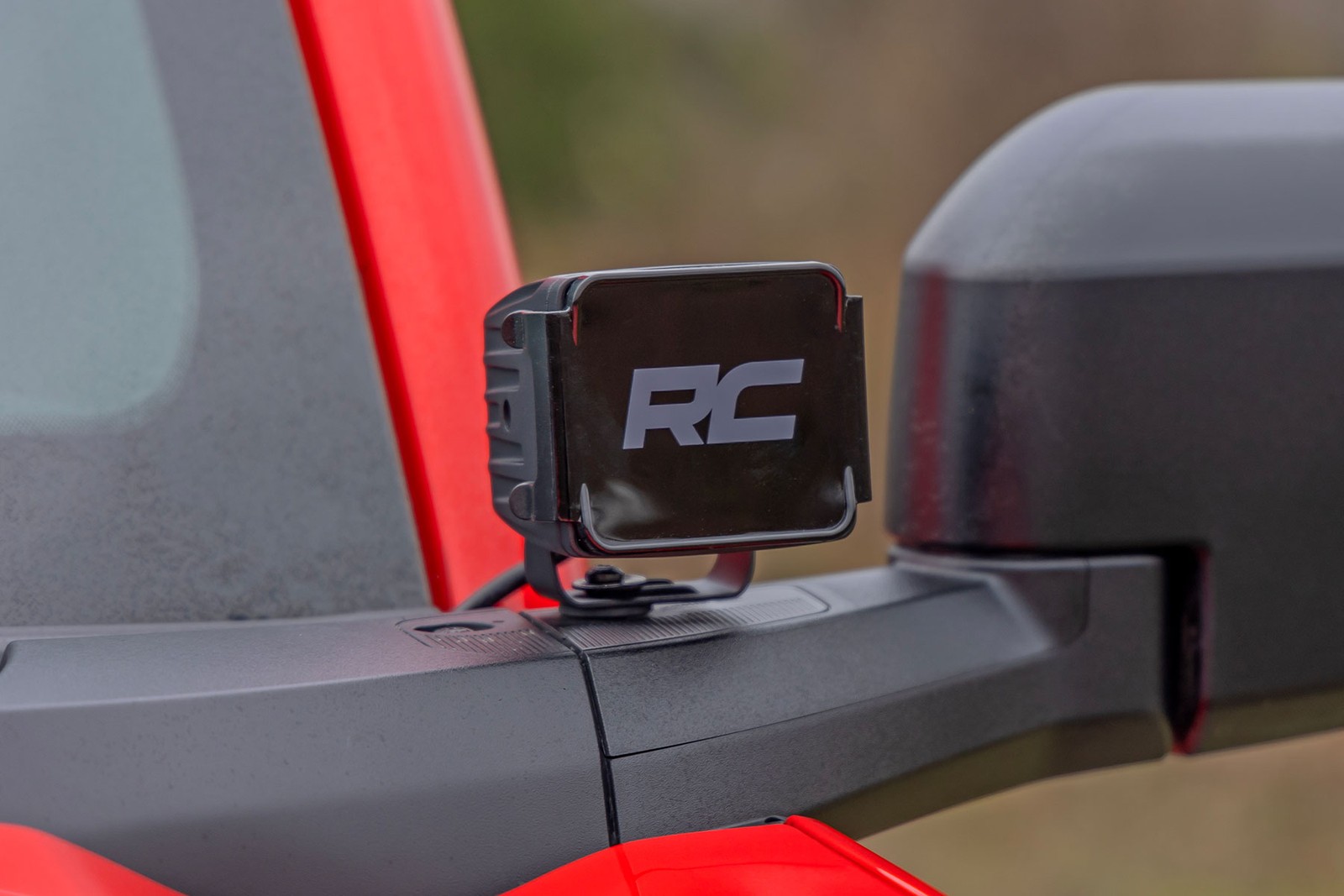 Rough Country 2 Inch Black Series LED Light Pods | Spot | Amber - 70903A