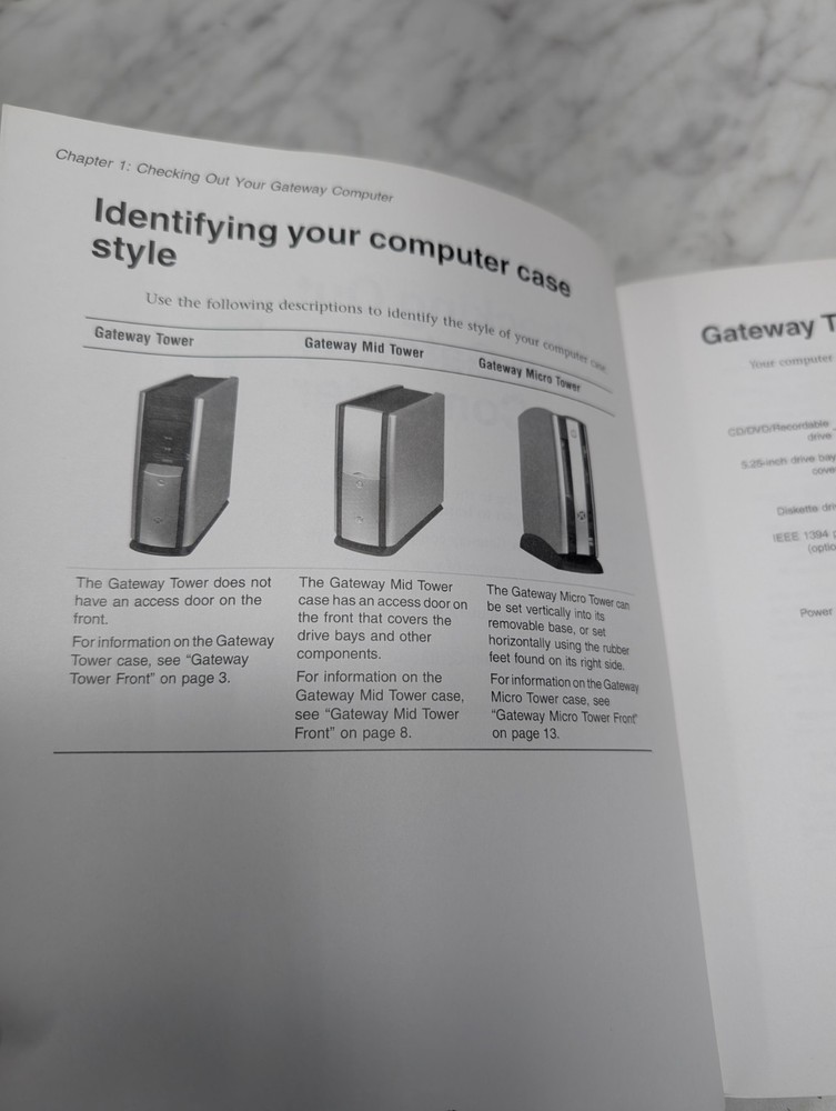 Your Gateway Computer A User's Guide Instruction Manual Booklet