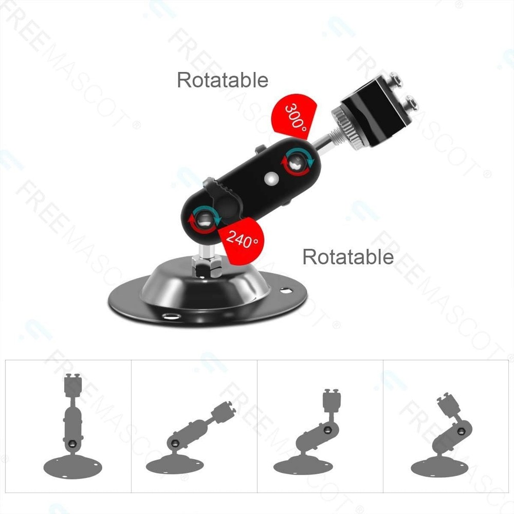 Compact & Lightweight 360-Degree Mount for Laser Devices - 12mm Diameter