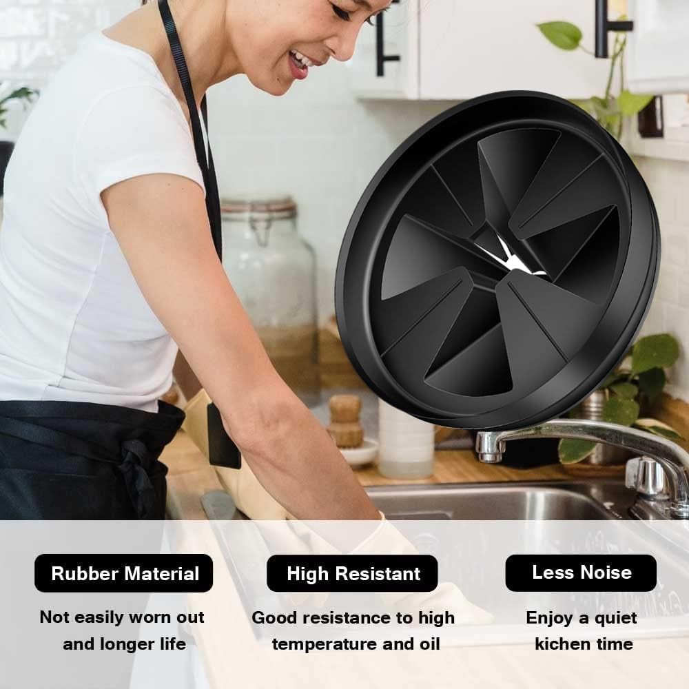 Sink Baffle 3 3/8" QCB-AM Replacement for InSinkErator Evolution Black