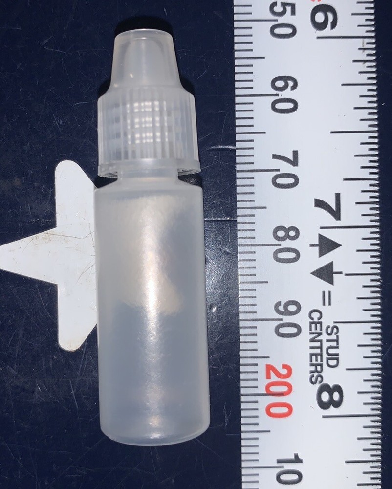 5pcs 2ml Empty Plastic Squeezable Dropper Bottles Oils Lubes Liquid Dropper LDPE