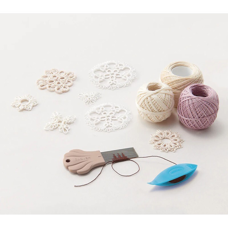 Clover Picot Comb Large 8115