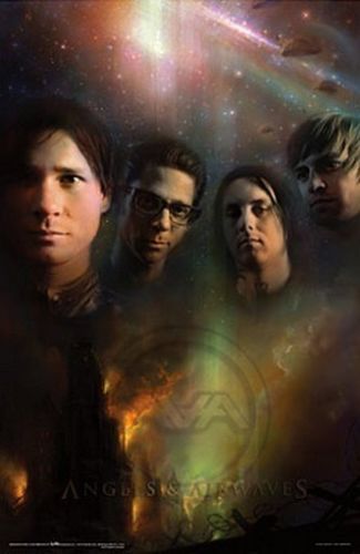 Angels and Airwaves Group Shot Poster 24 x 36 Alternative Music Band Print New