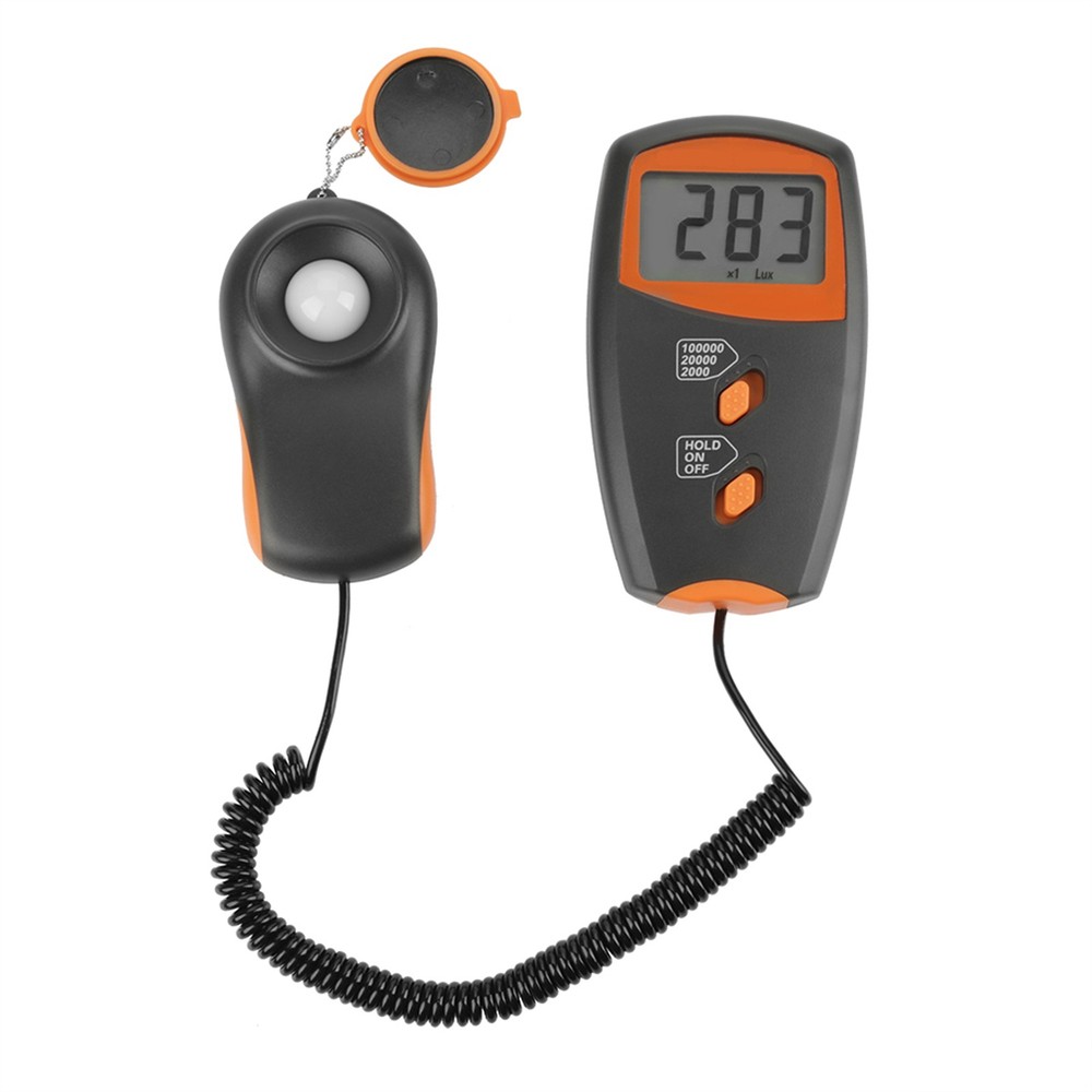 LX1010BS Digital Luxmeter LCD Light Meter Environmental Testing Illuminometer