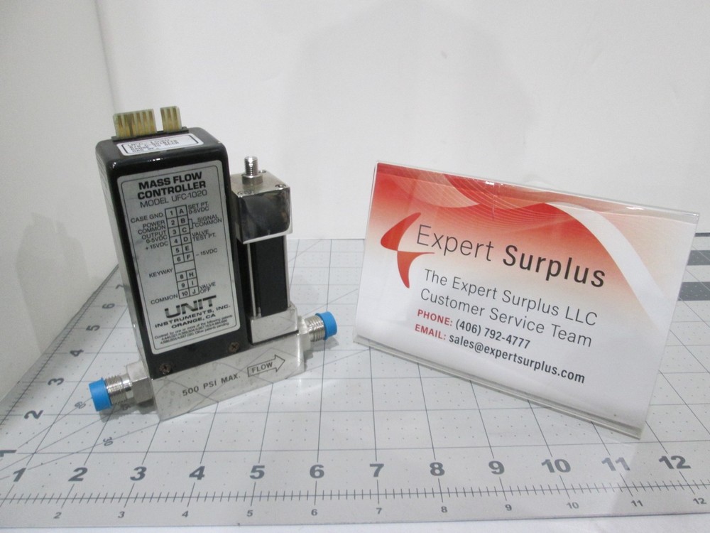 Unit, UFC-1020, Mass Flow Controller, WF6, 30 SCCM, Used