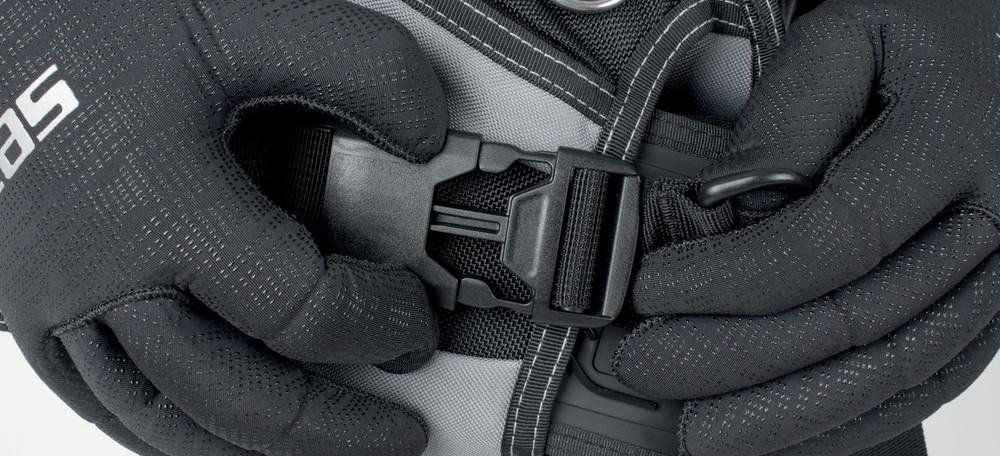 SEAC EQ-PRO Buoyancy Compensator - Black/Grey - Medium