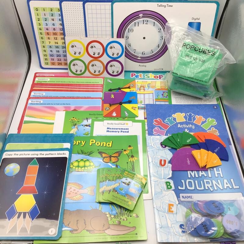 Really Good Stuff Classroom Homeschool Learning Lot - Sorting Time Measurement