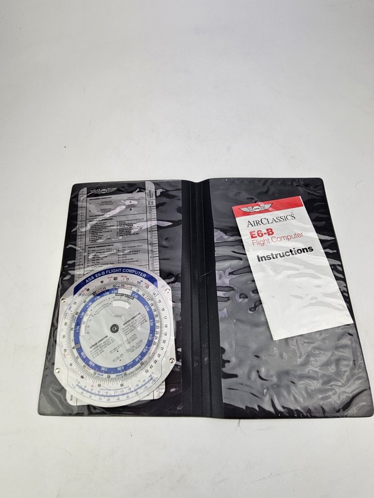 ASA E6B Manual Flight Computer (Aluminum)