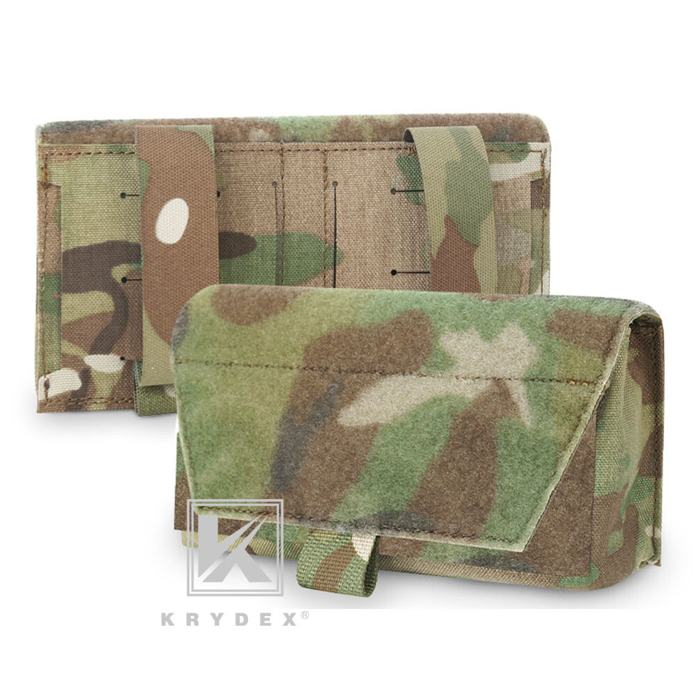 KRYDEX Tactical Shot Shell Ammo Pouch Removable Elastic Pack MOLLE / Belt Mount