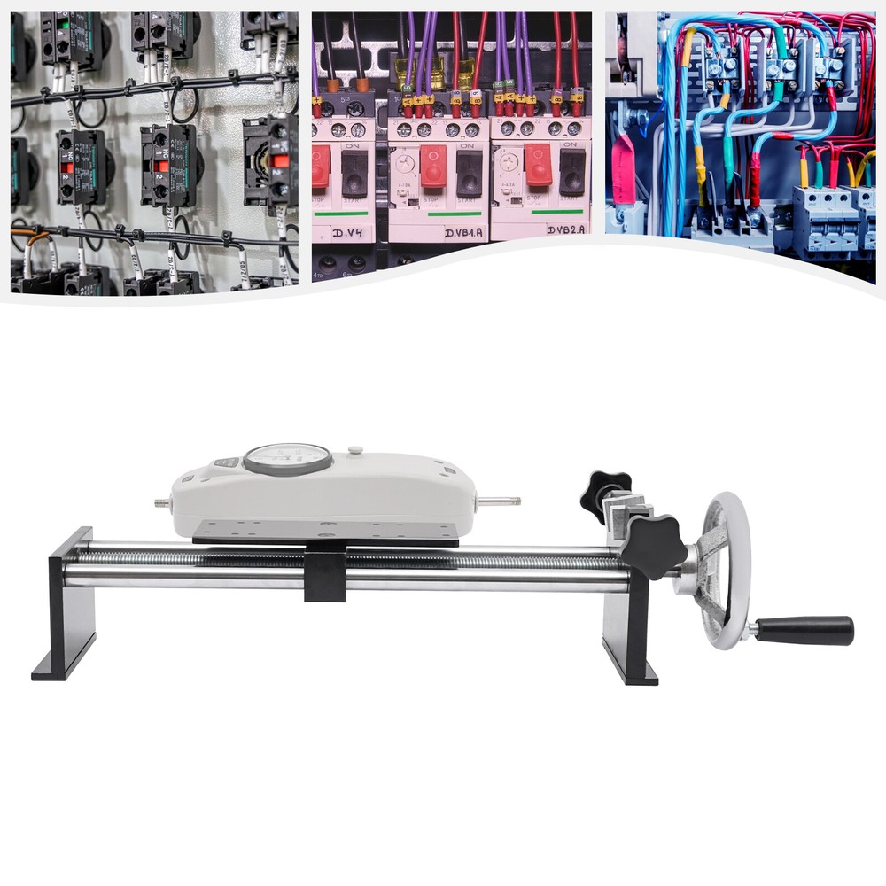 Hand Horizontal Force Gauge Test Stand Push Pull Force Test Stand Black US