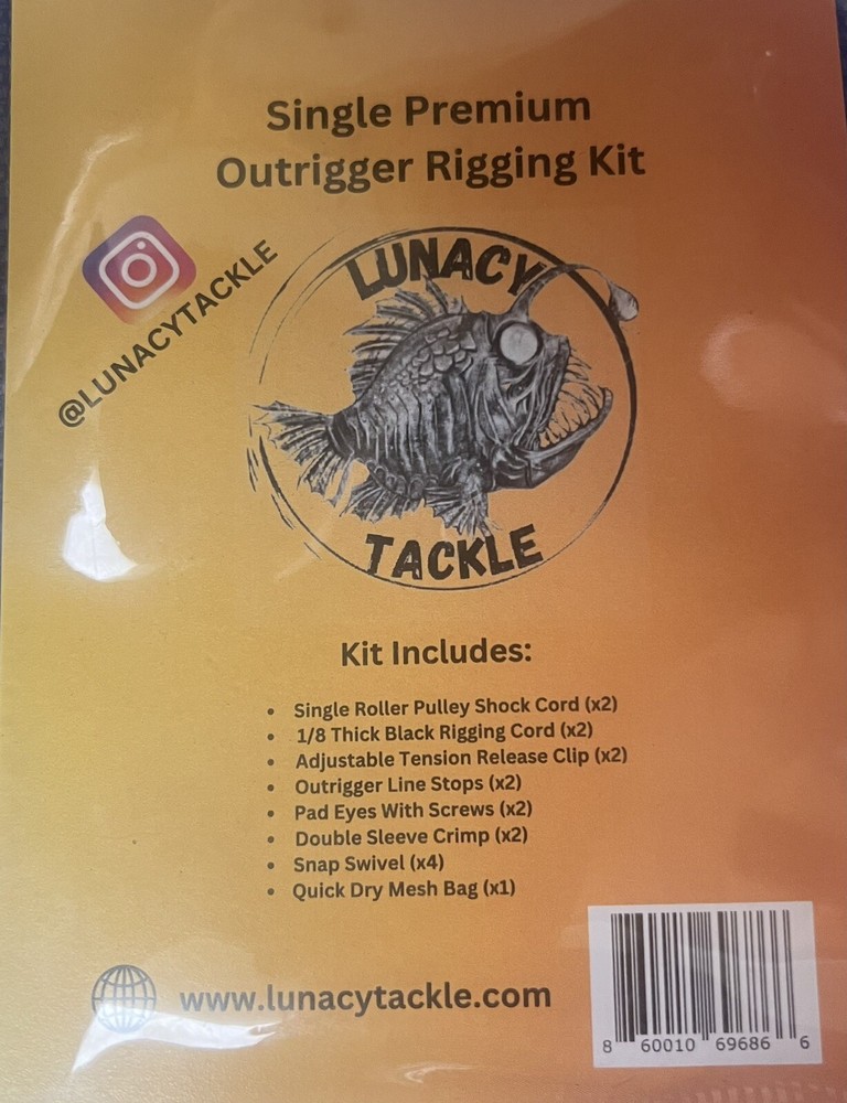 PREMIUM OUTRIGGER SINGLE RIGGING KIT