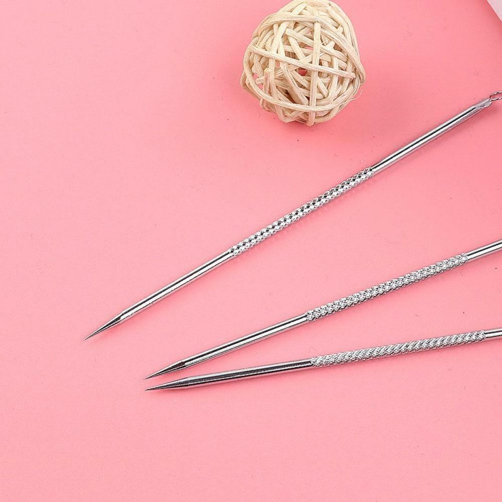 2pcs Acne Needle Removal Kit Whitehead & Blackhead Remover, Pimple Extractor