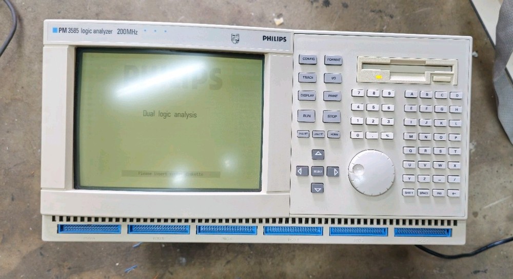 PHILIPS PM3585 logic analyzer 200MHz - Free Shipping