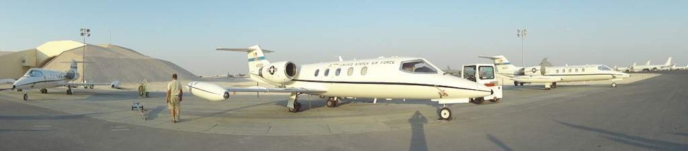 Learjet Patch with 1,000 HOURS C-21 USAF Business Jet