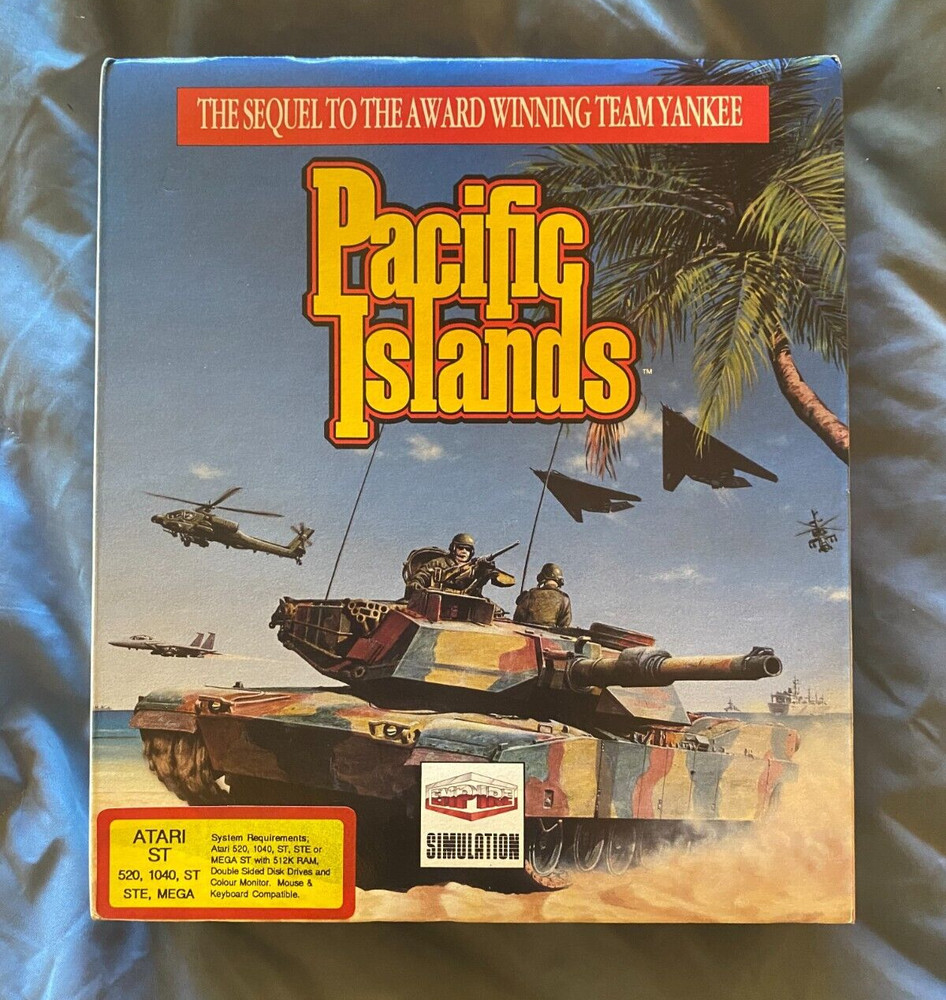 Pacific Islands Atari 1040/520 ST NEW Disk By Empire