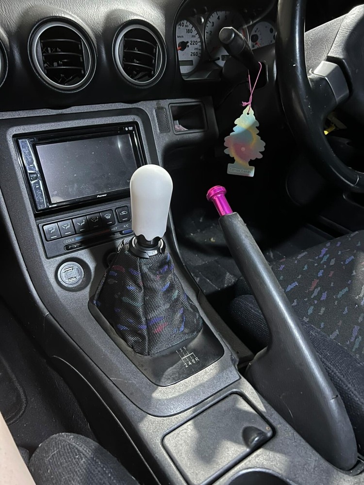 JDM RECARO confetti LeMans universal fit shift boot (hand-made)