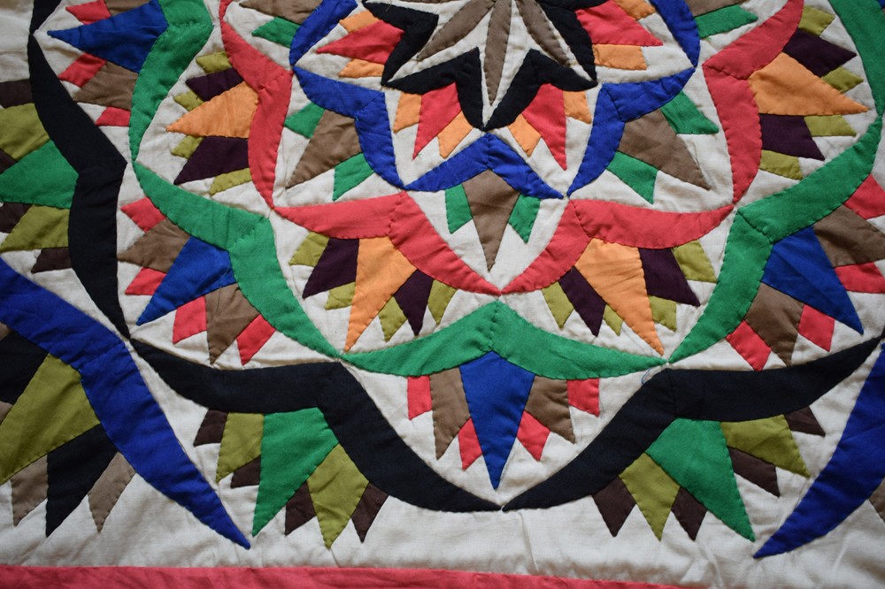 Islamic Quilt Wall Art Hanging Tapestry - Handmade Egyptian Khayamiya Patchwork