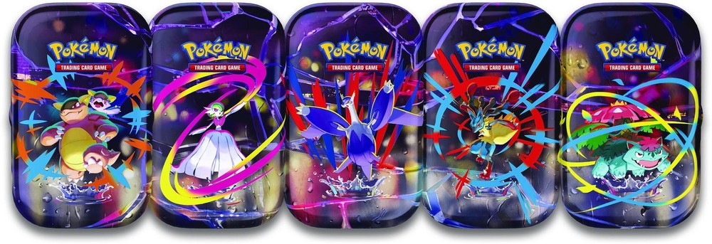 POKEMON MEGA HEROES MINI TIN BOX