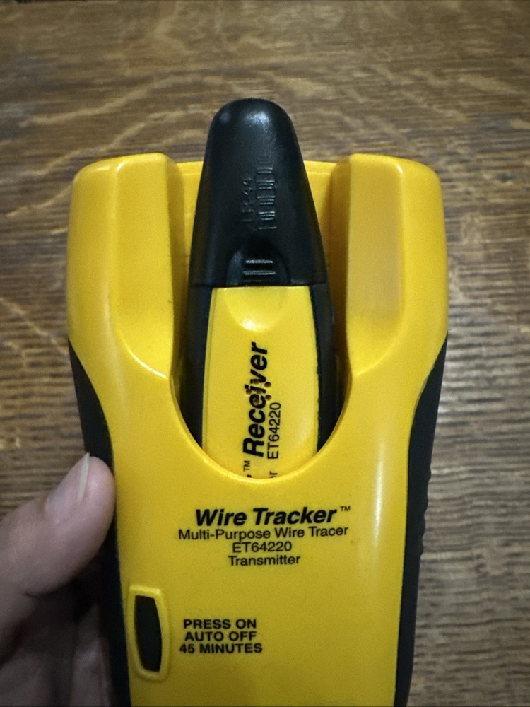 Sperry Instruments ET64220 Wire Tracker Tracer Audio / 1 Pack Yellow