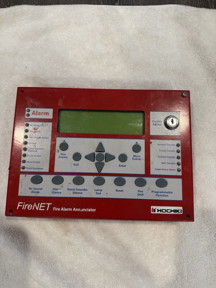 ** Reduced Price ** Fire Panel Annunciator, FireNET and FireNET Plus FACP