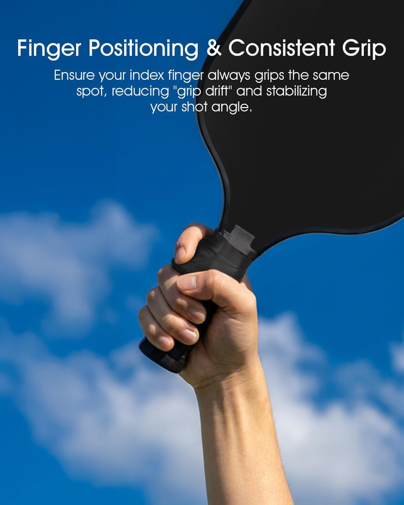 JISHAHS Grip Insert for Pickleball Paddle Handle, Ergonomic Finger Rest
